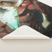 Infinite Crisis Shazam illustratie Sherpa Deken (3/4)