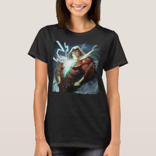 Infinite Crisis Shazam illustratie T-shirt