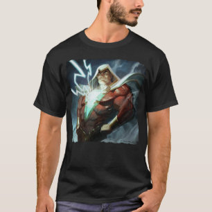 Infinite Crisis Shazam illustratie T-shirt
