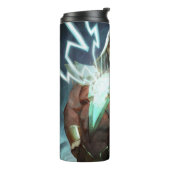 Infinite Crisis Shazam illustratie Thermosbeker (Gedraaid links)