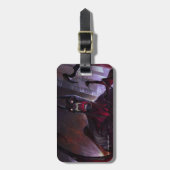 Infinite Crisis Vampire Batman Illustratie Bagagelabel (Voorkant verticaal)