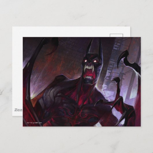 Infinite Crisis Vampire Batman Illustratie Briefkaart (Voorkant / Achterkant)