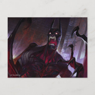 Infinite Crisis Vampire Batman Illustratie Briefkaart