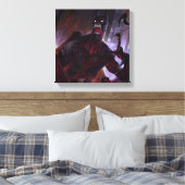 Infinite Crisis Vampire Batman Illustratie Canvas Afdruk (Insitu (Slaapkamer))