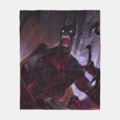 Infinite Crisis Vampire Batman Illustratie Fleece Deken (Voorkant)