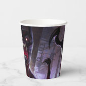 Infinite Crisis Vampire Batman Illustratie Papieren Bekers (Achterkant)