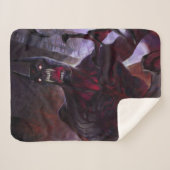 Infinite Crisis Vampire Batman Illustratie Sherpa Deken (Voorkant (horizontaal))