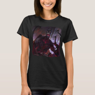 Infinite Crisis Vampire Batman Illustratie T-shirt