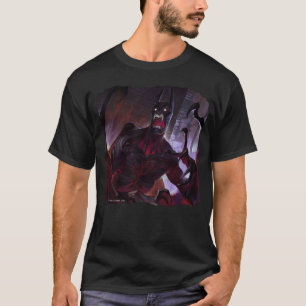 Infinite Crisis Vampire Batman Illustratie T-shirt