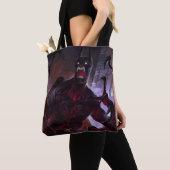 Infinite Crisis Vampire Batman Illustratie Tote Bag (Dichtbij)
