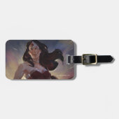 Infinite Crisis Wonder Woman Illustratie Bagagelabel (Voorkant horizontaal)
