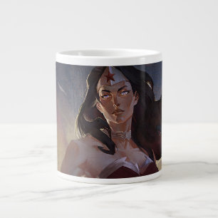 Infinite Crisis Wonder Woman Illustratie Grote Koffiekop