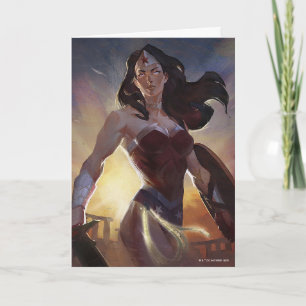 Infinite Crisis Wonder Woman Illustratie Kaart