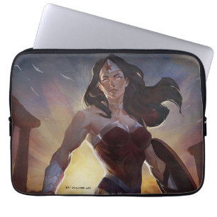 Infinite Crisis Wonder Woman Illustratie Laptop Sleeve