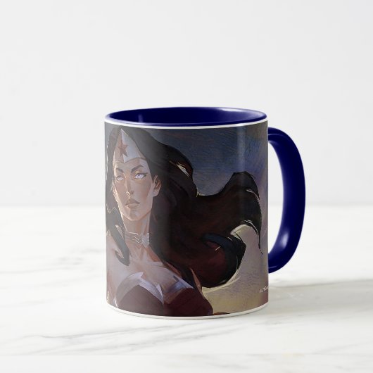 Infinite Crisis Wonder Woman Illustratie Mok (Voorkant rechts)