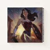 Infinite Crisis Wonder Woman Illustratie Notitieboek (Achterkant)