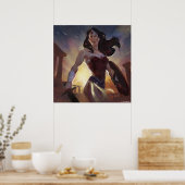 Infinite Crisis Wonder Woman Illustratie Poster (Keuken)