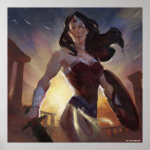 Infinite Crisis Wonder Woman Illustratie Poster (Voorkant)