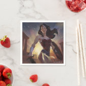 Infinite Crisis Wonder Woman Illustratie Servet (Insitu)