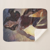 Infinite Crisis Wonder Woman Illustratie Sherpa Deken (Voorkant (horizontaal))