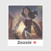 Infinite Crisis Wonder Woman Illustratie Sticker (Vel)