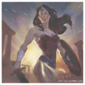 Infinite Crisis Wonder Woman Illustratie Sticker (Voorkant)