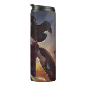Infinite Crisis Wonder Woman Illustratie Thermosbeker (Geroteerd rechts)