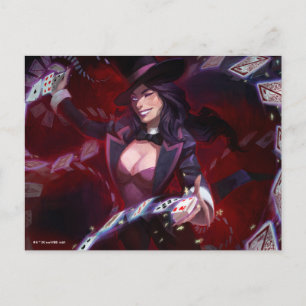 Infinite Crisis Zatanna illustratie Briefkaart