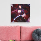 Infinite Crisis Zatanna illustratie Canvas Afdruk (Insitu (Woonkamer))