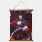 Infinite Crisis Zatanna illustratie Hangend Wandkleed (Voorkant)