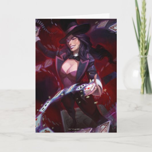 Infinite Crisis Zatanna illustratie Kaart (Voorkant)