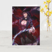 Infinite Crisis Zatanna illustratie Kaart (Gele Bloem)