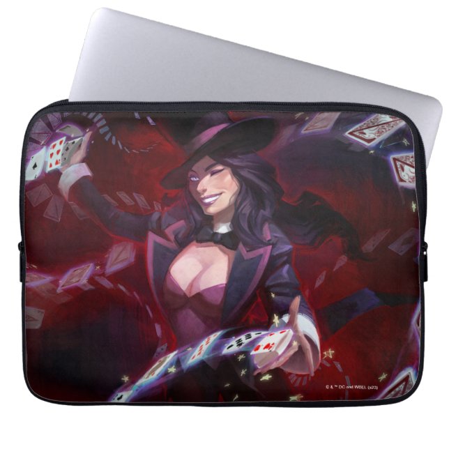 Infinite Crisis Zatanna illustratie Laptop Sleeve (Voorkant)