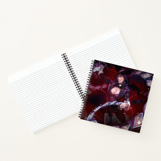 Infinite Crisis Zatanna illustratie Notitieboek (Binnen)