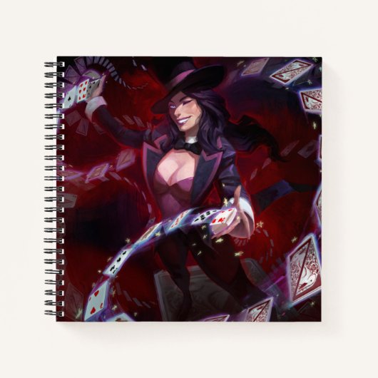Infinite Crisis Zatanna illustratie Notitieboek (Voorkant)