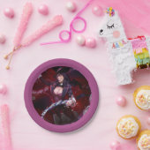 Infinite Crisis Zatanna illustratie Papieren Bordje (Feest)