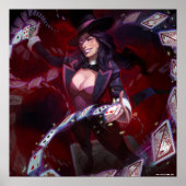 Infinite Crisis Zatanna illustratie Poster (Voorkant)