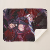 Infinite Crisis Zatanna illustratie Sherpa Deken (Voorkant (horizontaal))