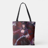 Infinite Crisis Zatanna illustratie Tote Bag (Achterkant)