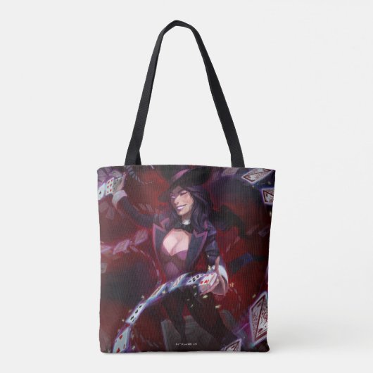 Infinite Crisis Zatanna illustratie Tote Bag (Achterkant)