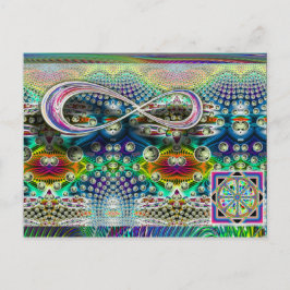 Infinite Dharma Wheel Briefkaart