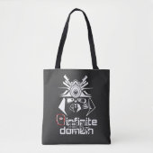 Infinite Domain B&W Tote Bag (Voorkant)