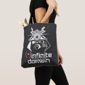 Infinite Domain B&W Tote Bag (Dichtbij)