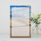 Infinite Dunes Briefpapier (Staand voorkant)
