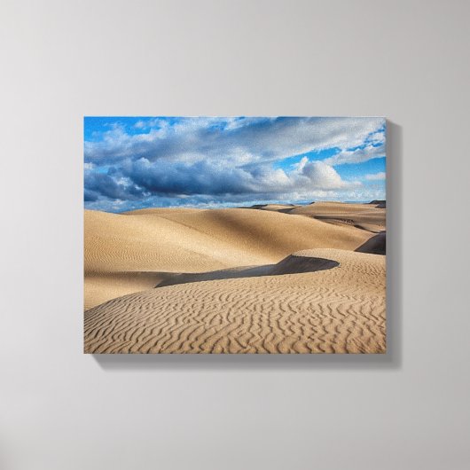 Infinite Dunes Canvas Afdruk (Voorkant)