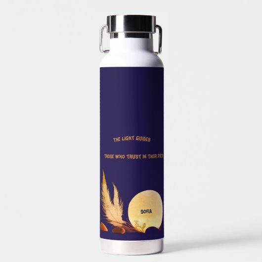 Infinite Faith 22oz Celestial Blue Bottle Waterfles (Voorkant)
