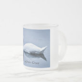 Infinite Grace Swan Frosted Cup Matglas Koffiemok (Voorkant rechts)