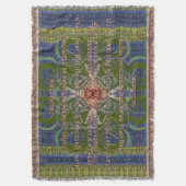 Infinite - Green Abstract by Alexandra Cook Deken (Voorkant Verticaal)