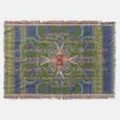 Infinite - Green Abstract by Alexandra Cook Deken (Voorkant)