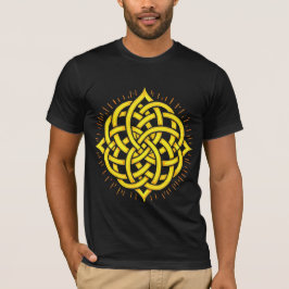 Infinite Harmony: Sacred Mandala Celtic Symbol Art T-shirt